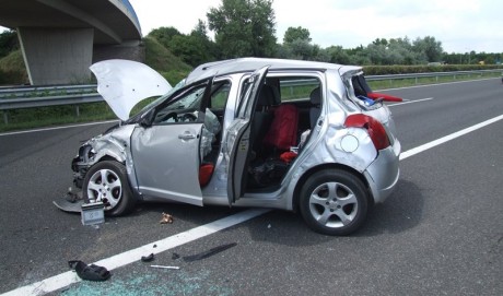 Gyerekek is megsérültek a hármas karambolban az M7-esen